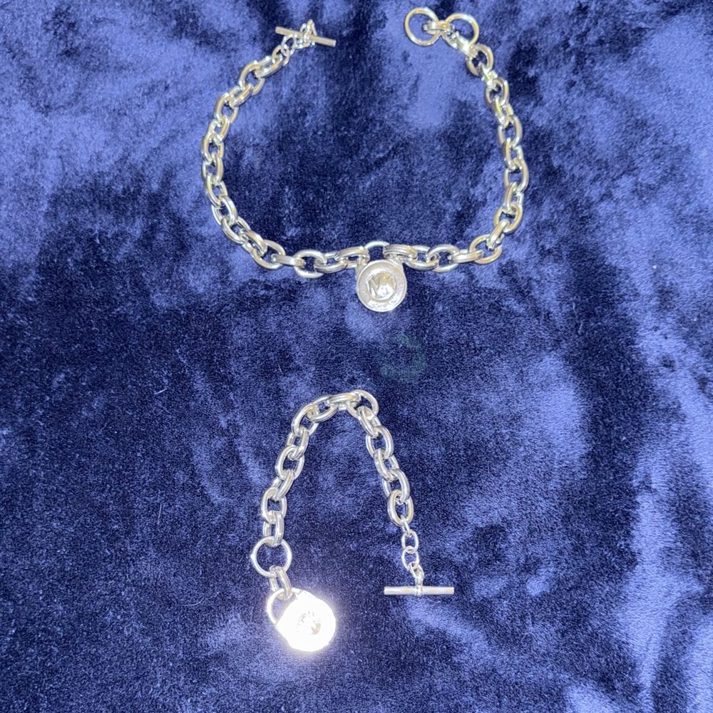 Michael Kors Silver Chain Bracelet Set